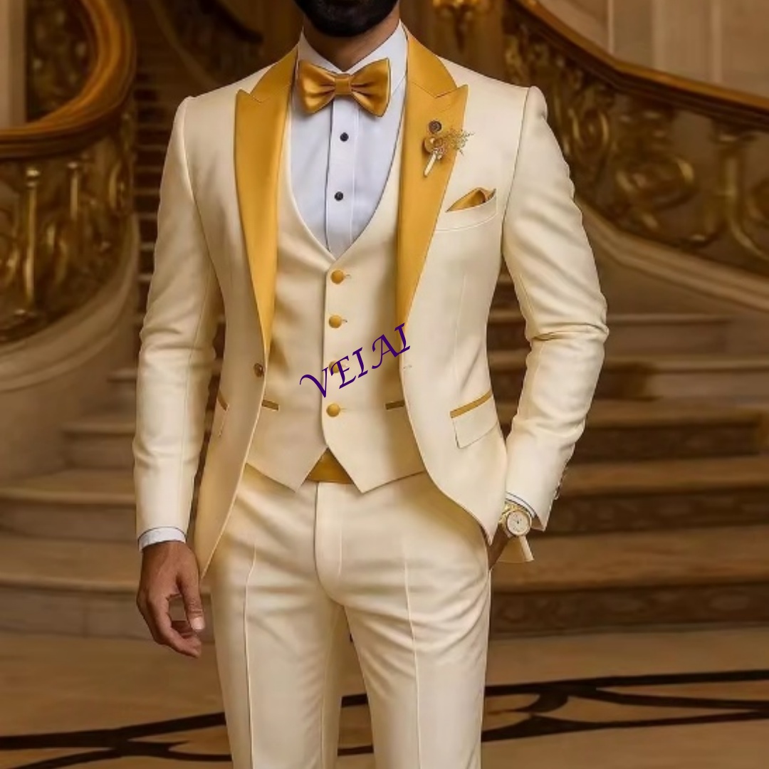 Men'S Grooming Daily - Özel Tasarım Altın Yaka Fildişi Erkek