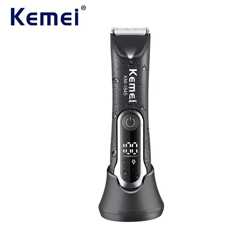 Men Grooming Hygiene - Kemei Kasık Saç Düzeltici Erkekler Elektrikli