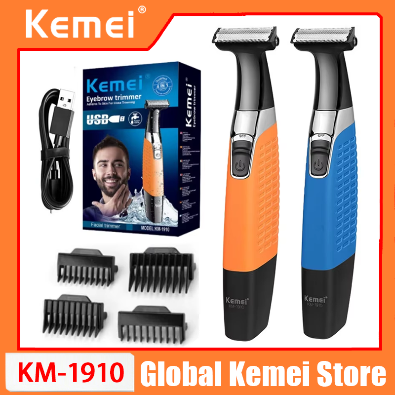 Men'S Face Grooming - Kemei KM-1910 Şarj Edilebilir Elektrikli Tıraş