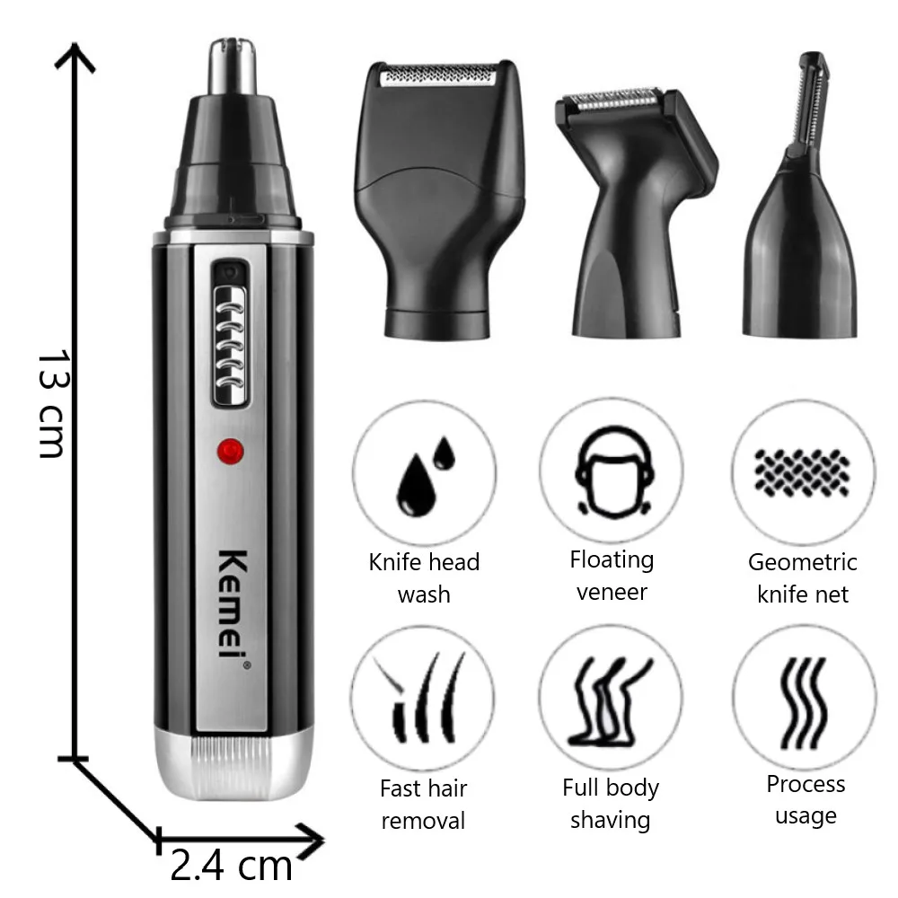 KM-6630 Kemei Erkekler İçin El - Men Grooming Hygiene incelemesi ve fiyatı