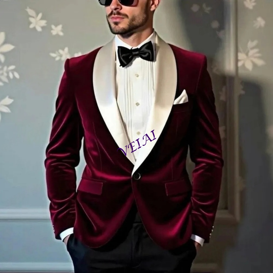 Bordo Kadife 2 Parça Erkek Smo - Men'S Grooming Daily incelemesi ve fiyatı