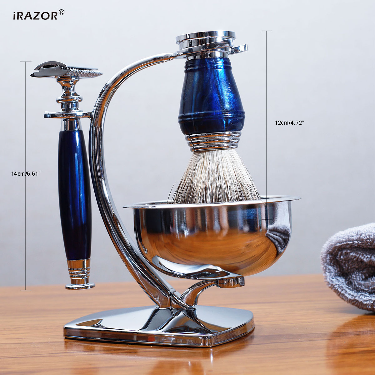 iRAZOR Royal Blue Lüks Erkek T - Mens Grooming Kit Gift incelemesi ve fiyatı