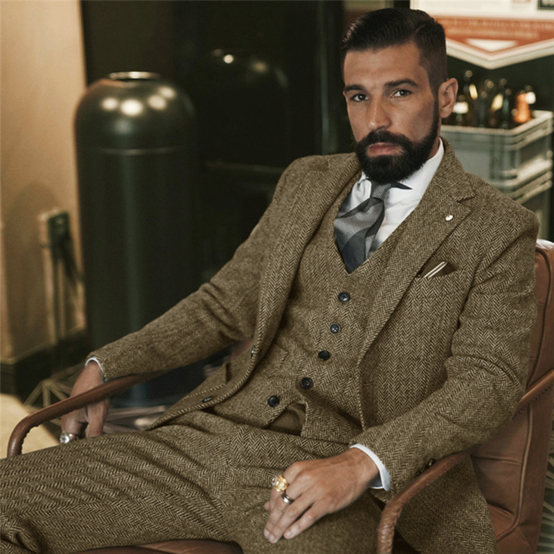 Gri yün tüvit kış Suit erkekle - Men'S Grooming Daily incelemesi ve fiyatı